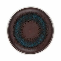 Teller flach Ø18 cm Estia Reaktiv Blau
