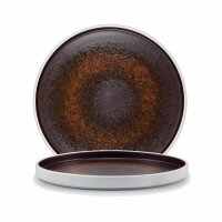 Teller flach Ø28,5 cm Estia Rostfarbig