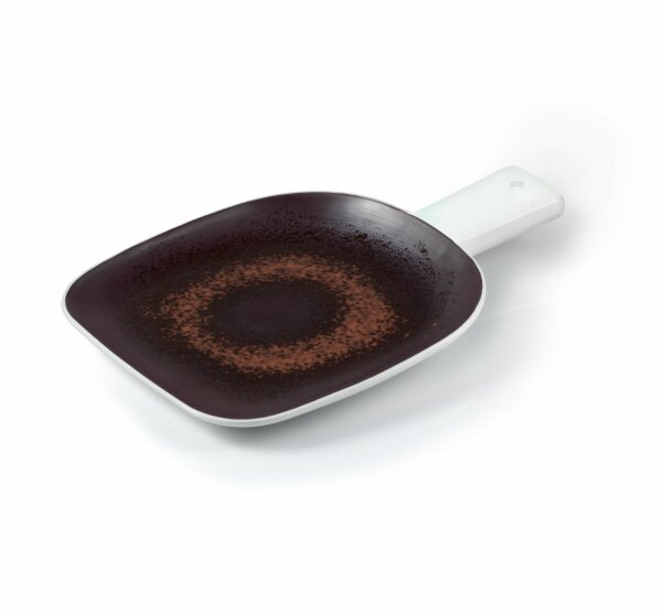 Platte mit Griff eckig 25x17 cm Estia Rostfarbig