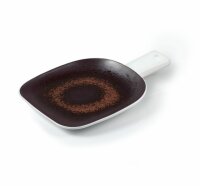 Platte mit Griff eckig 25x17 cm Estia Rostfarbig