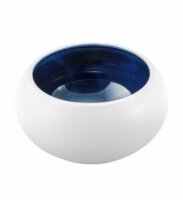 Gourmet Schale Ø12,5 cm Abyssos Matt Weiß Blau
