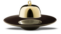 Cloche Ø13,5 h 9,5 cm Ekate Gold