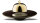 Cloche Ø13,5 h 9,5 cm Ekate Gold