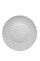 Teller flach Ø30,5 cm Hesperis Weiß