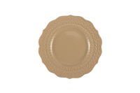 Tellef flach Ø15 cm Skalistos Beige