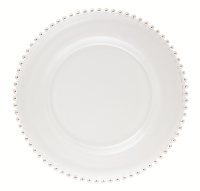 Teller flach Ø15,5 cm Helios Perlrand