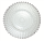 Teller flach Ø32,5 cm Helios Barock Platinumrand