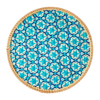 Platzteller Ø36 cm Tersicore doppelseitig Blau...