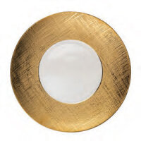 Teller flach Ø29 cm 6 tlg sortiert Deras Gold
