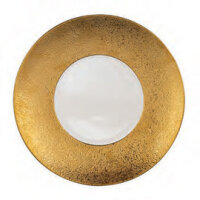 Teller flach Ø29 cm 6 tlg sortiert Deras Gold