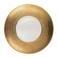 Teller flach Ø29 cm 6 tlg sortiert Deras Gold