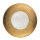 Teller flach Ø29 cm 6 tlg sortiert Deras Gold