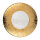 Teller flach Ø29 cm 6 tlg sortiert Deras Gold