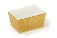 Zuckerschale 9,5x7x5 cm Deras Gold